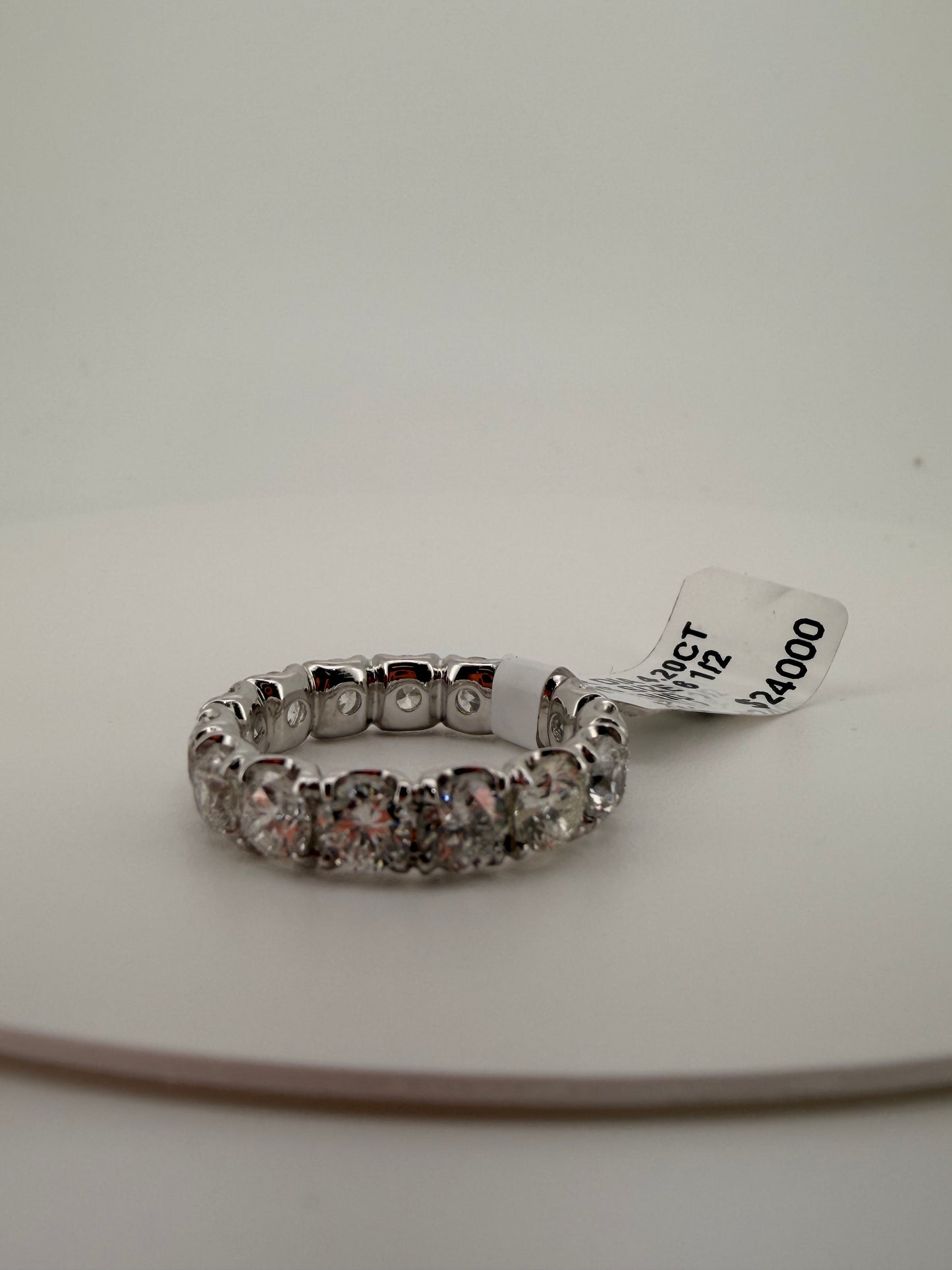 The Sovereign 4 Carat Diamond Band