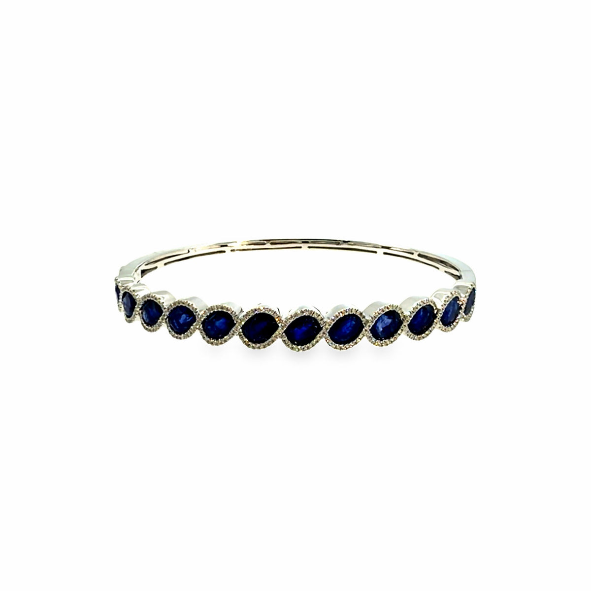 The Midnight Oval Bangle