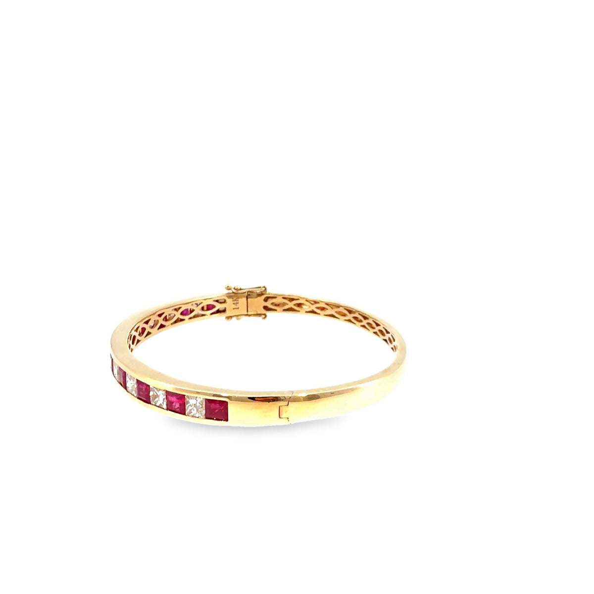 The Crimson Row Bangle