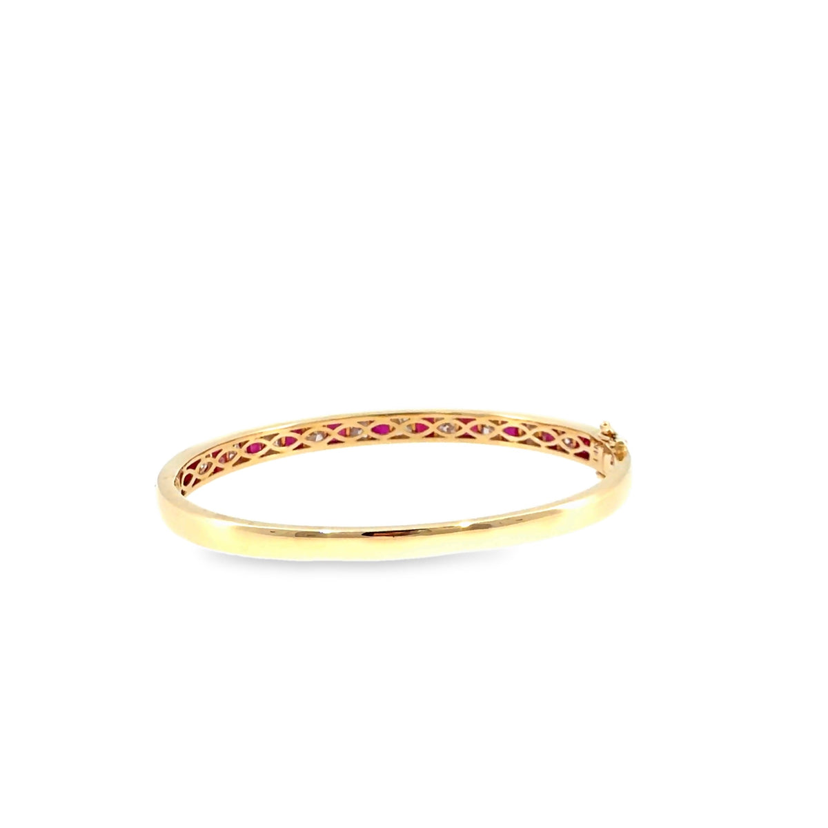 The Crimson Row Bangle