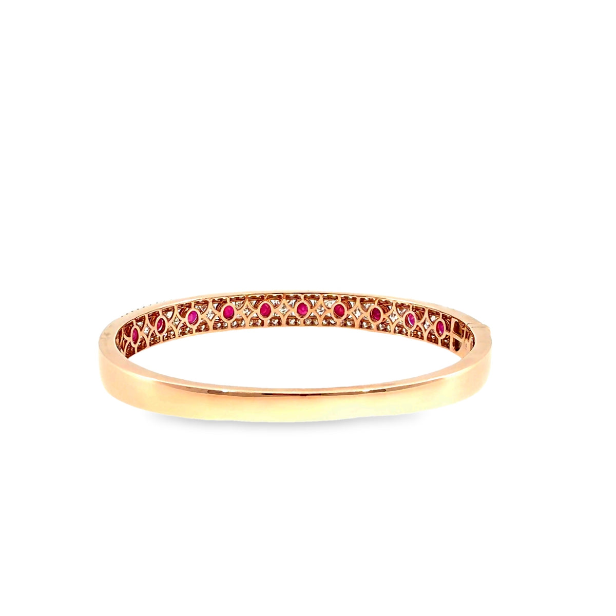 The Rosé Ruby Bangle