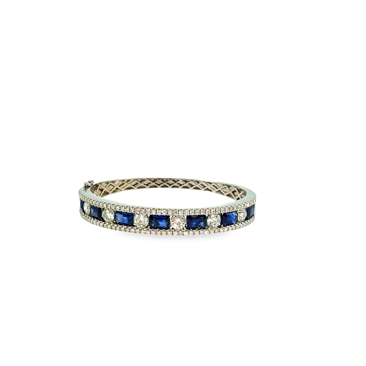 The Sapphire Sovereign Bangle