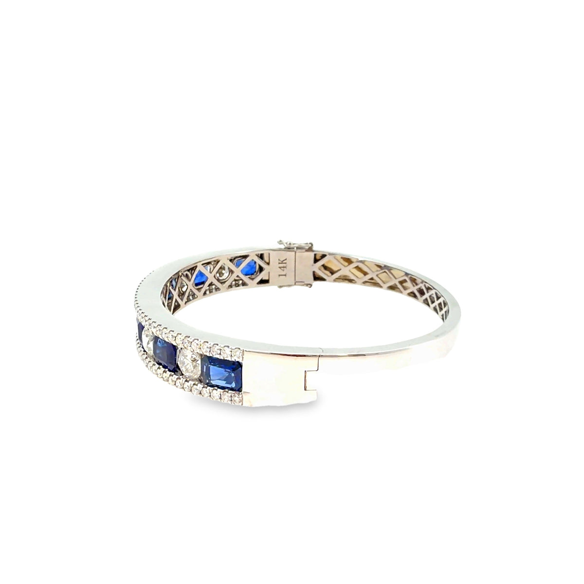 The Sapphire Sovereign Bangle