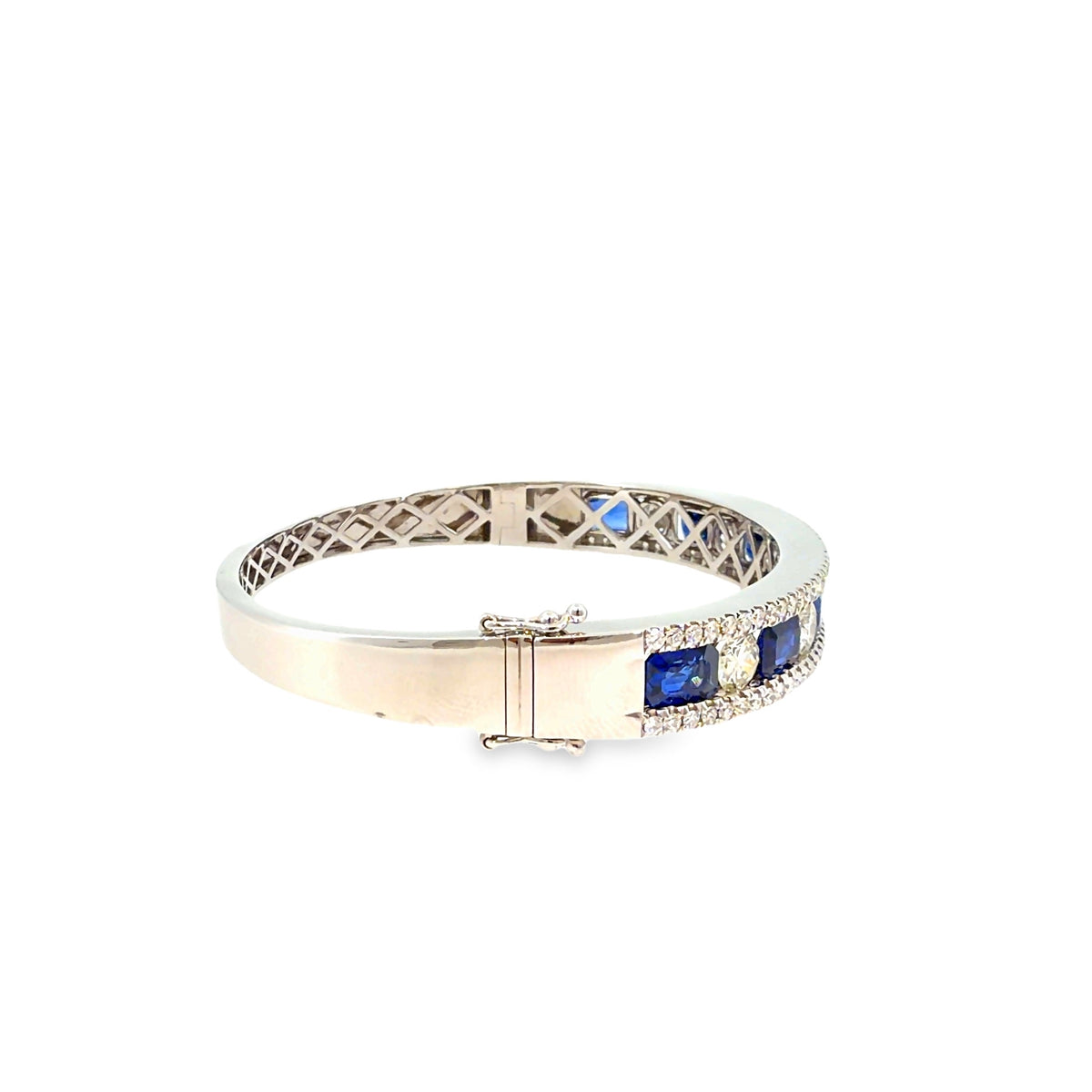 The Sapphire Sovereign Bangle