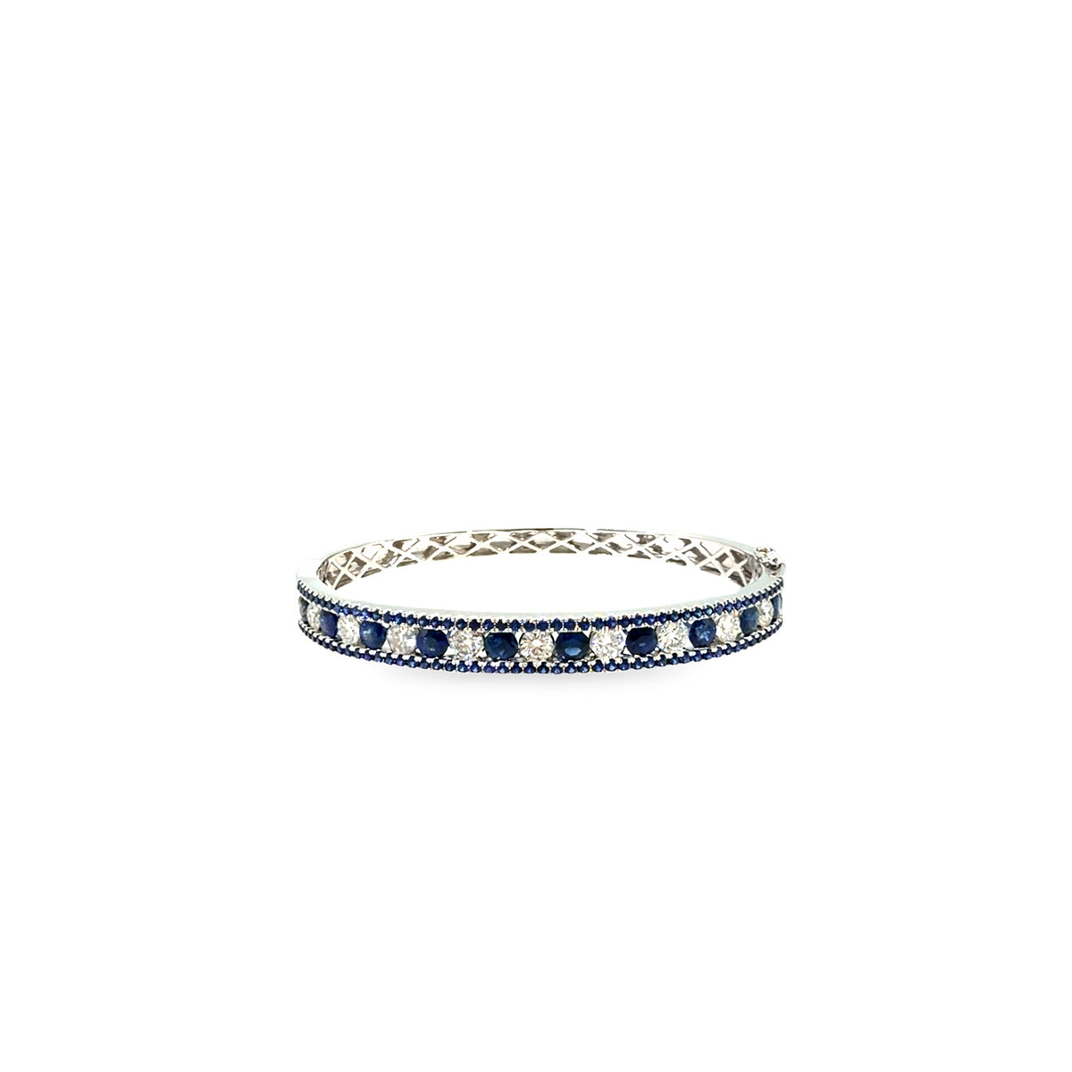 The Sapphire Cascade Bangle