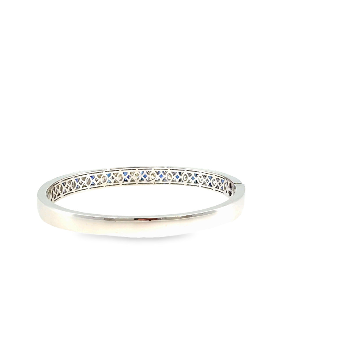 The Sapphire Baguette Bangle
