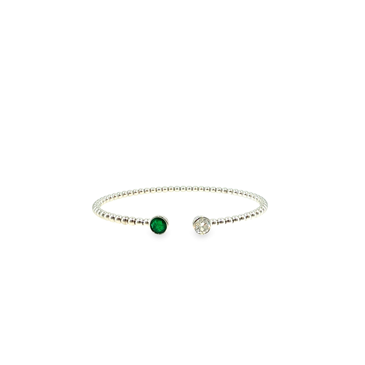The Emerald Duet Bangle