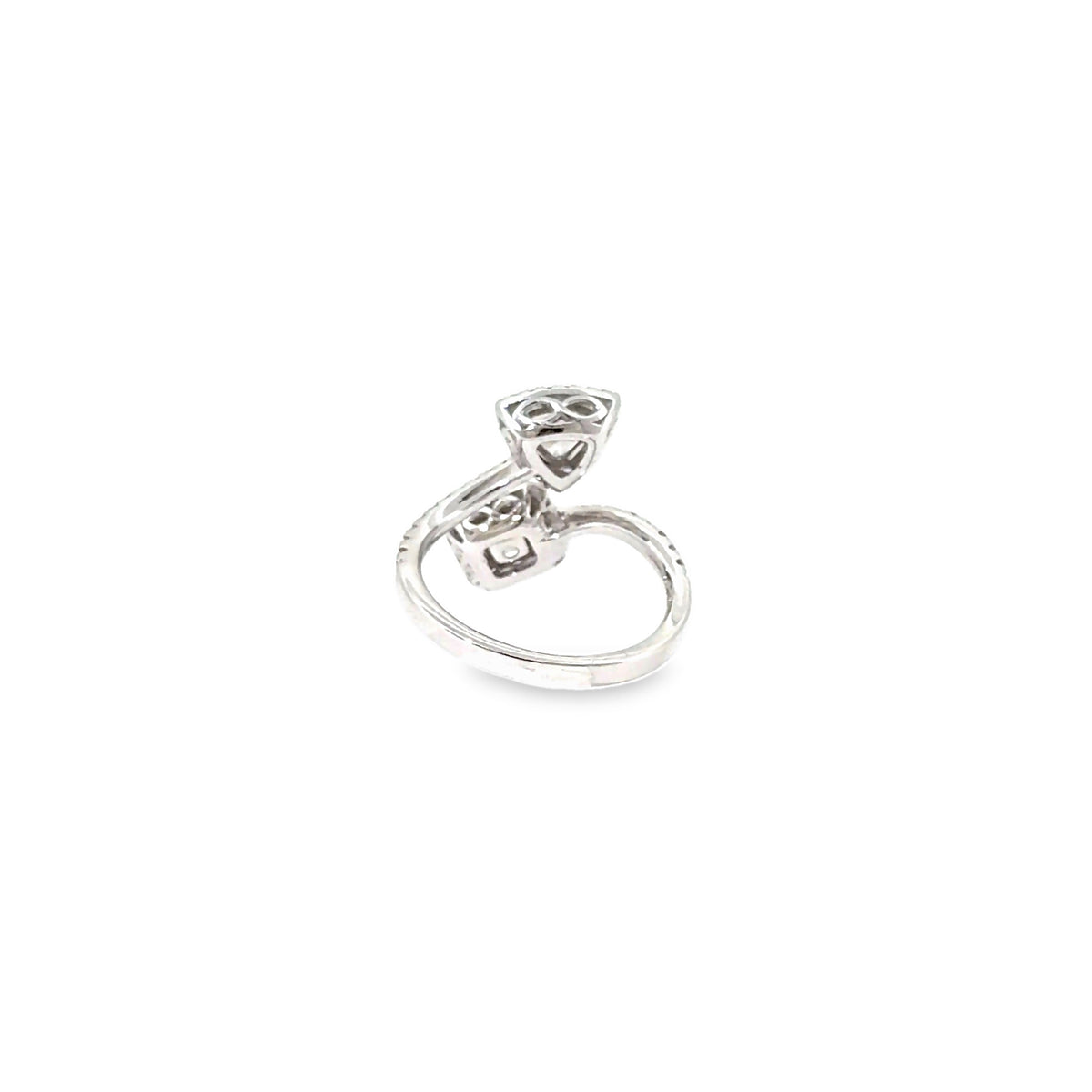 The Sun & Prism Ring, 1.50ct Yellow Diamond, 18K White Gold by Benji Designs, view 4