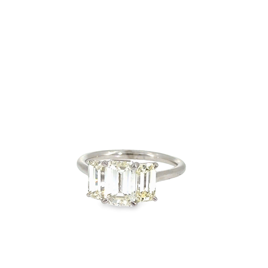 The Gatsby Ring, 3.15ct Diamond, Platinum by Benji Designs, view 1