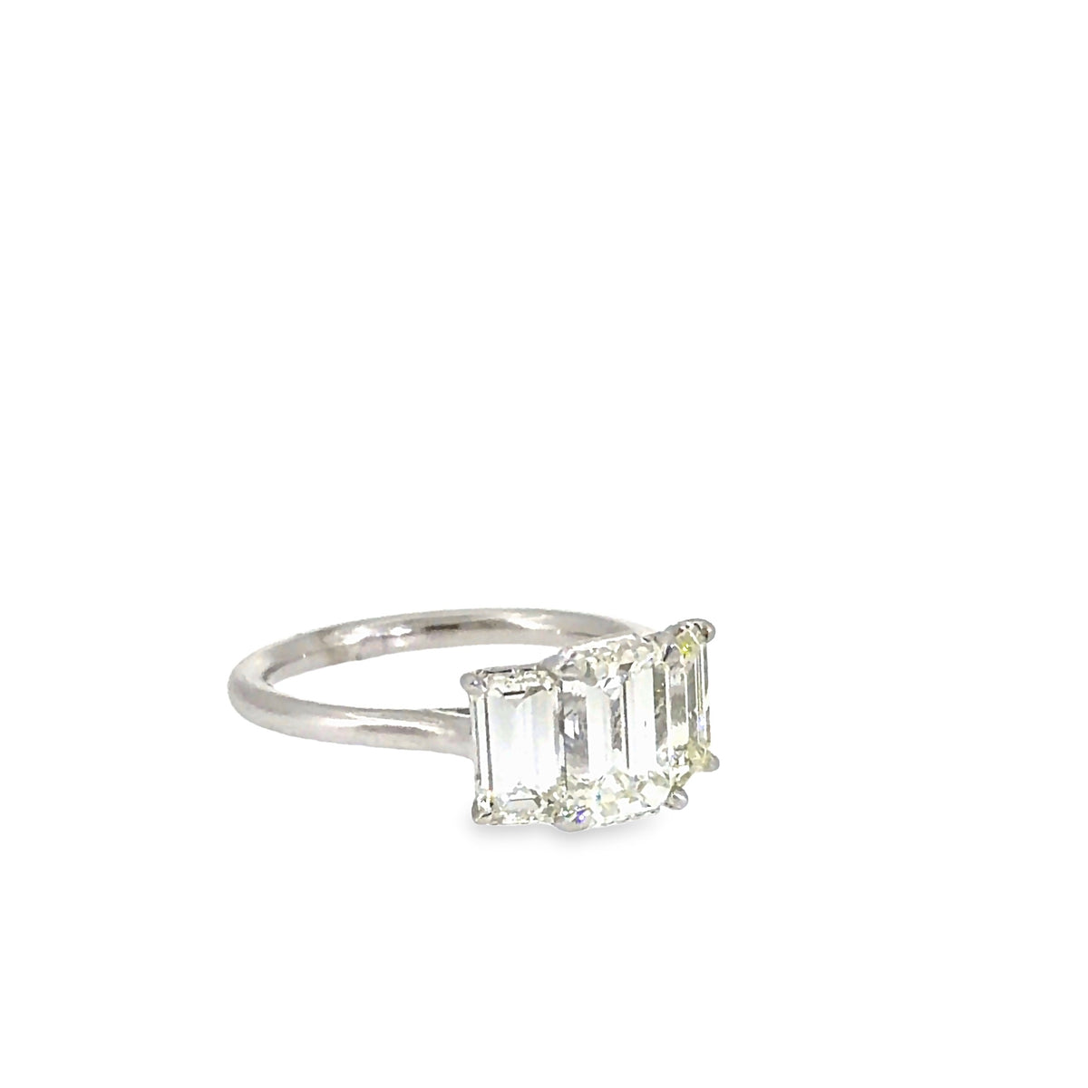 The Gatsby Ring, 3.15ct Diamond, Platinum by Benji Designs, view 2