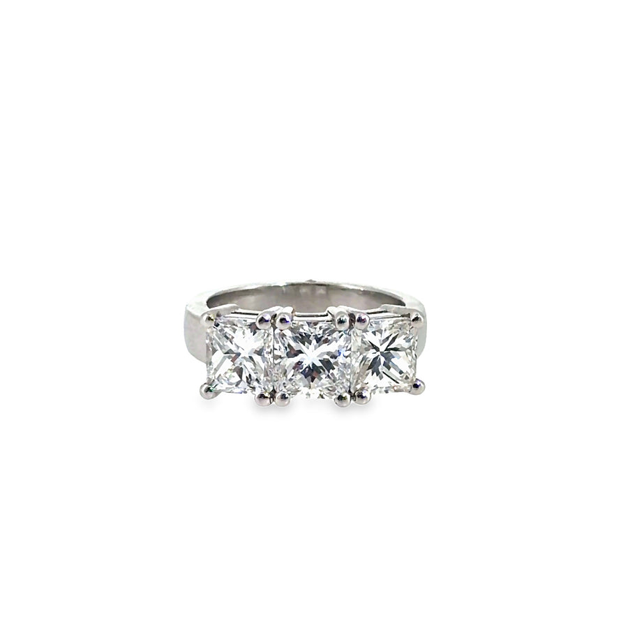 The Regent Square Ring, 3.25ct Diamond, Platinum by Benji Designs, view 1