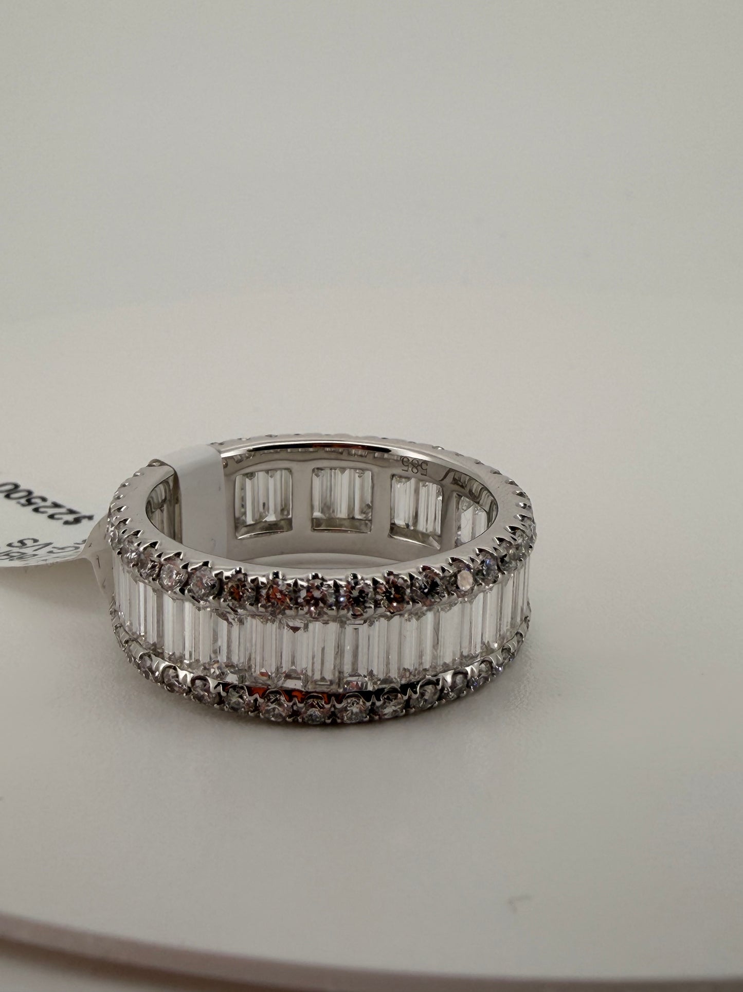 The Empress Baguette Eternity Band