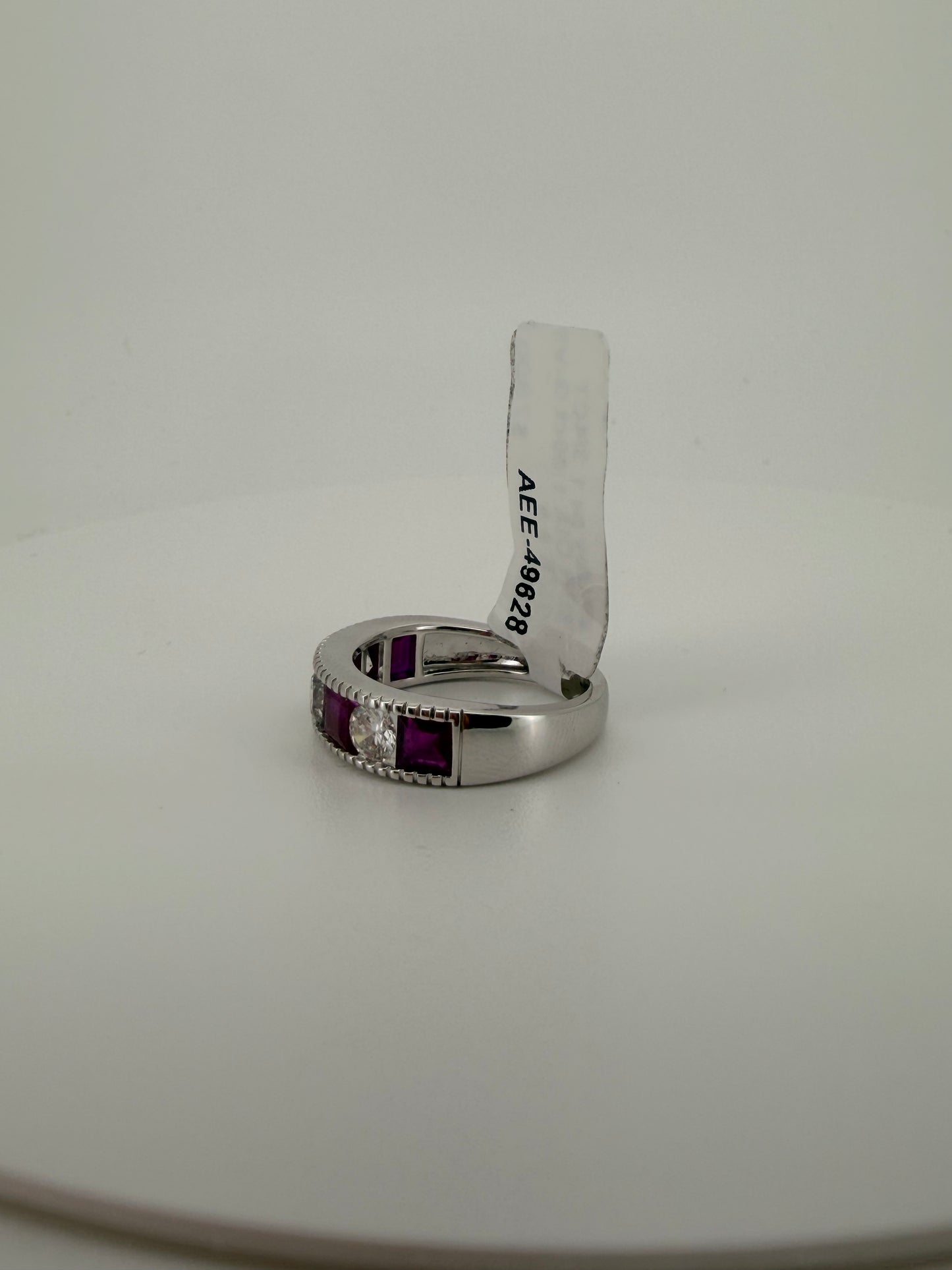 Scarlet Brilliance Eternity Band