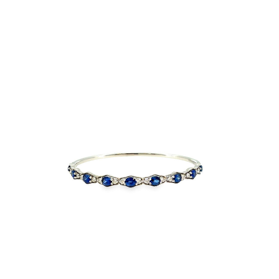 The Heirloom Sapphire Bangle
