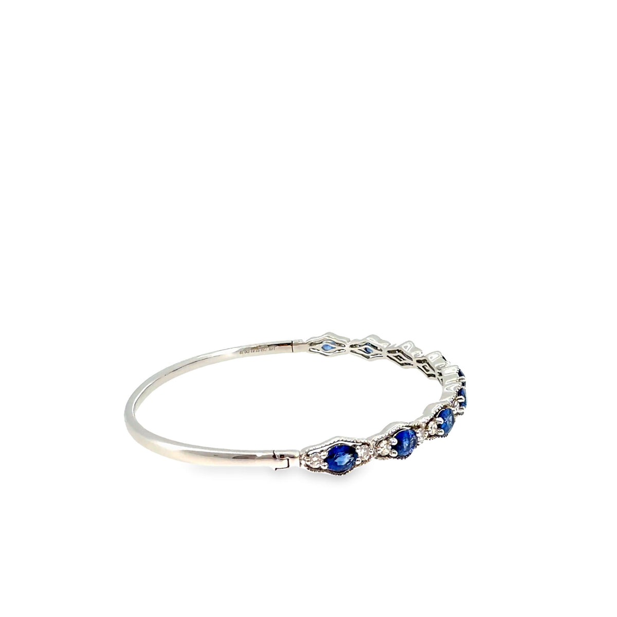 The Heirloom Sapphire Bangle