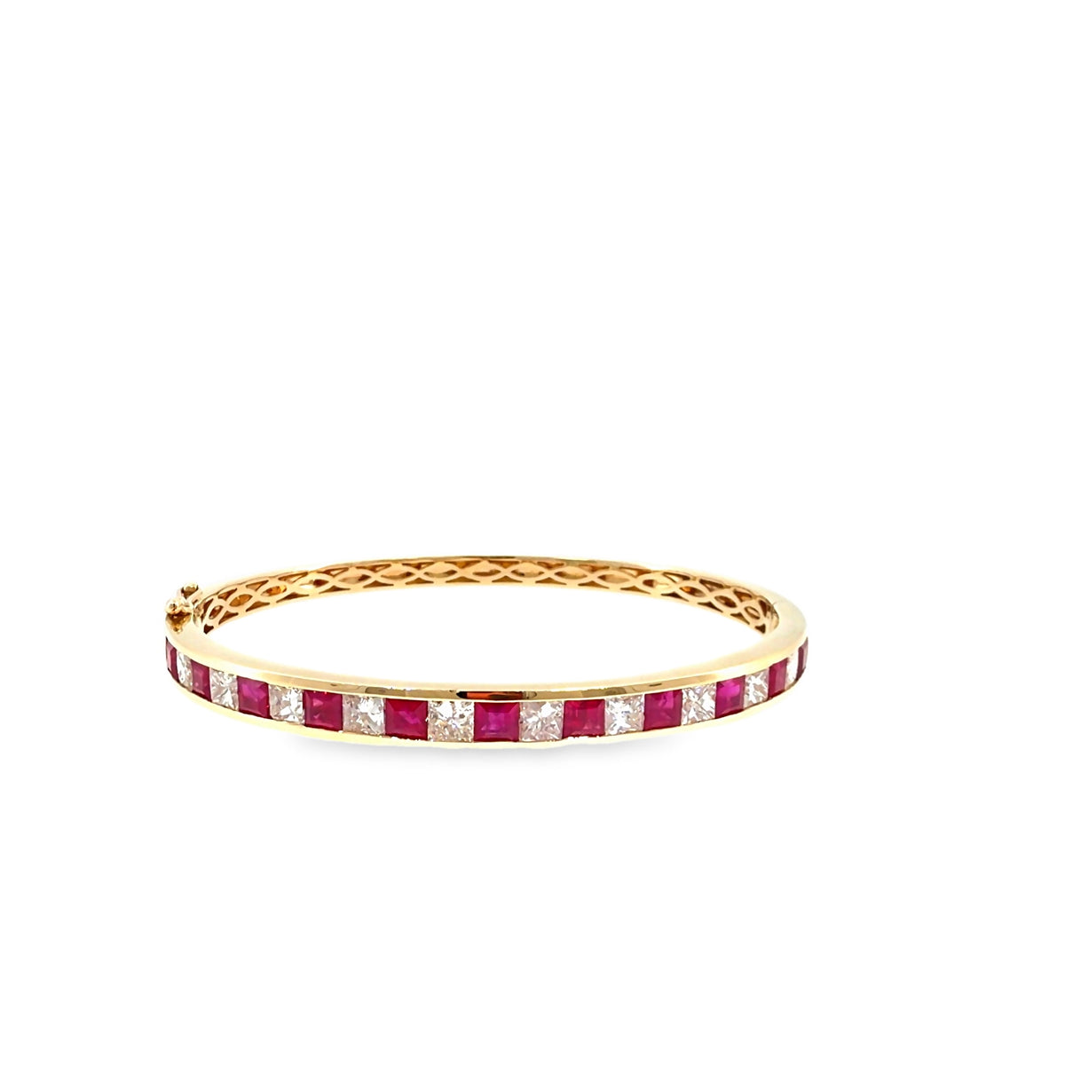 The Crimson Row Bangle