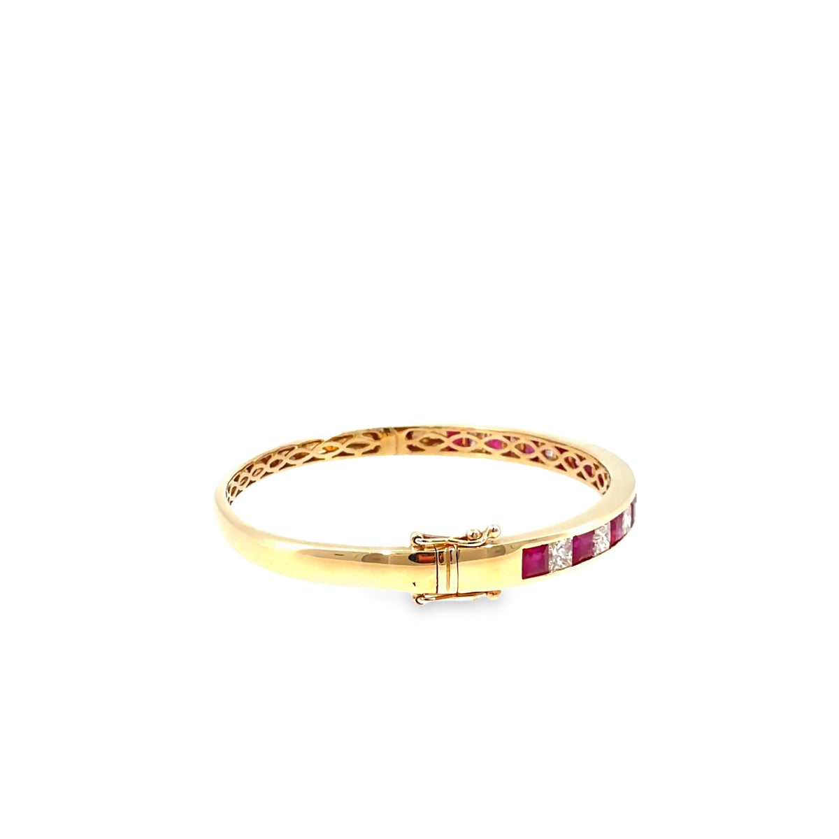 The Crimson Row Bangle