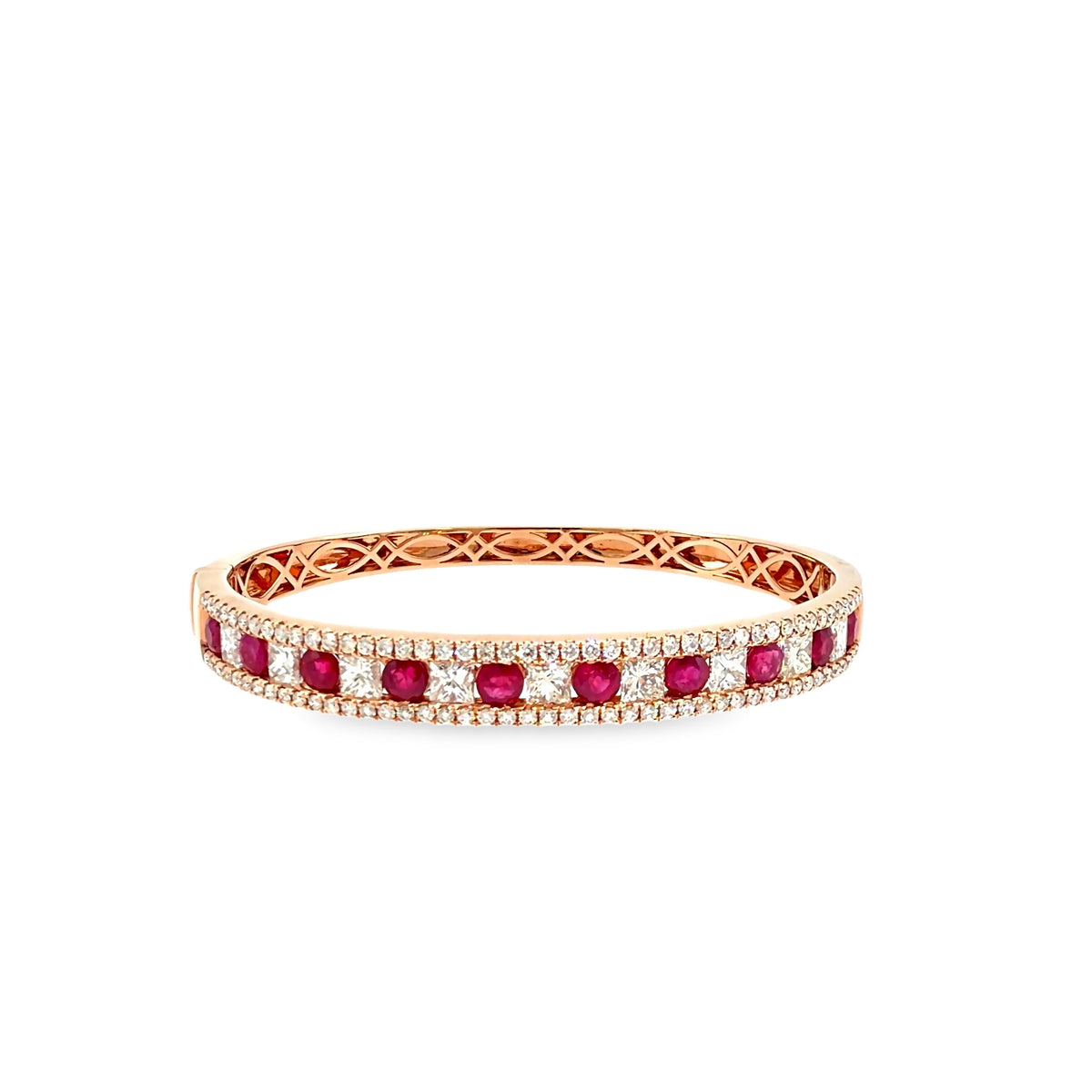 The Rosé Ruby Bangle
