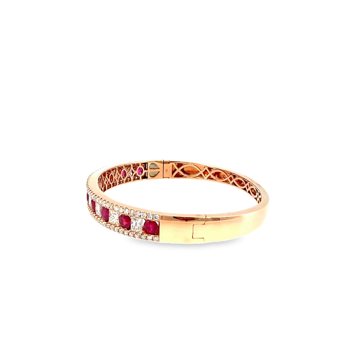 The Rosé Ruby Bangle