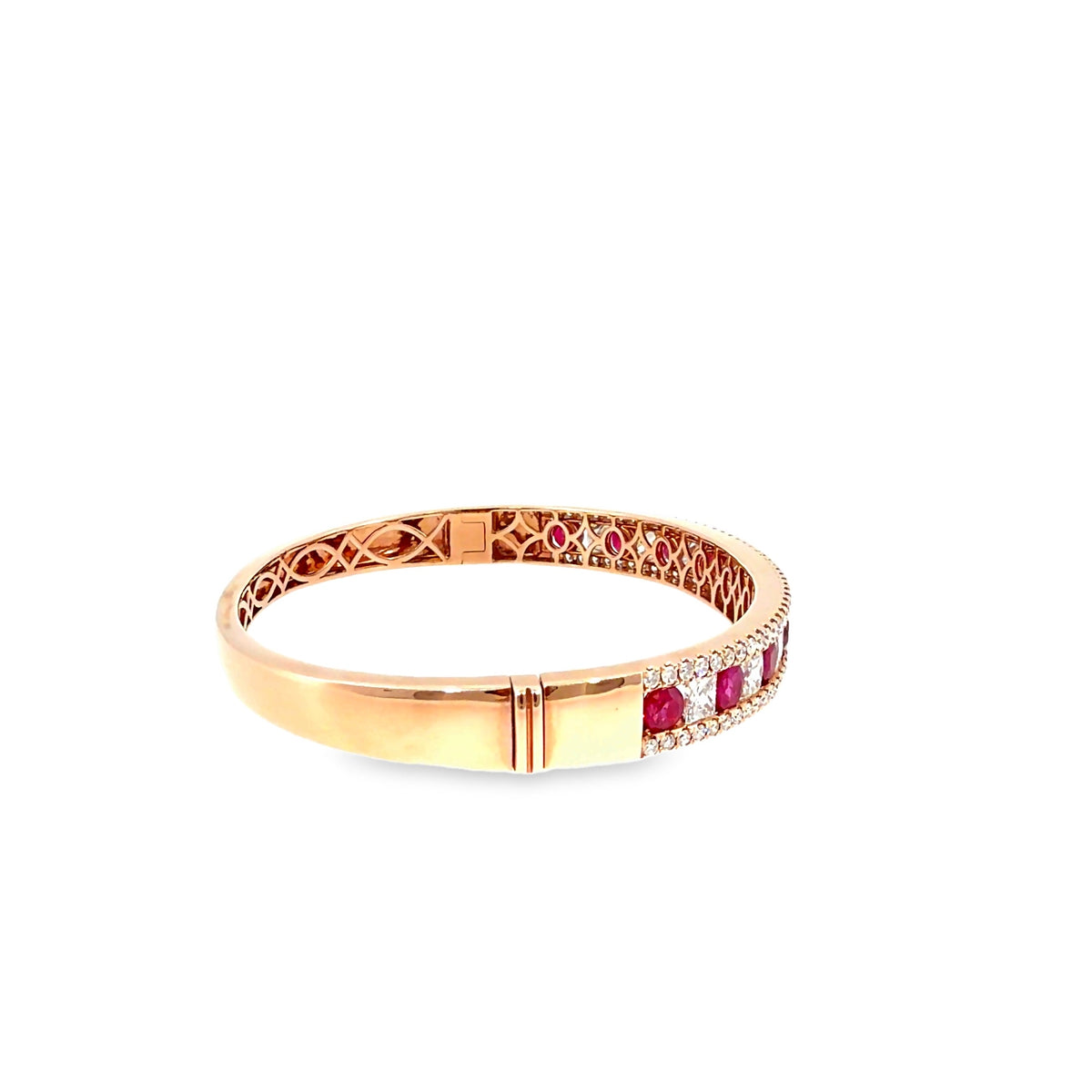 The Rosé Ruby Bangle