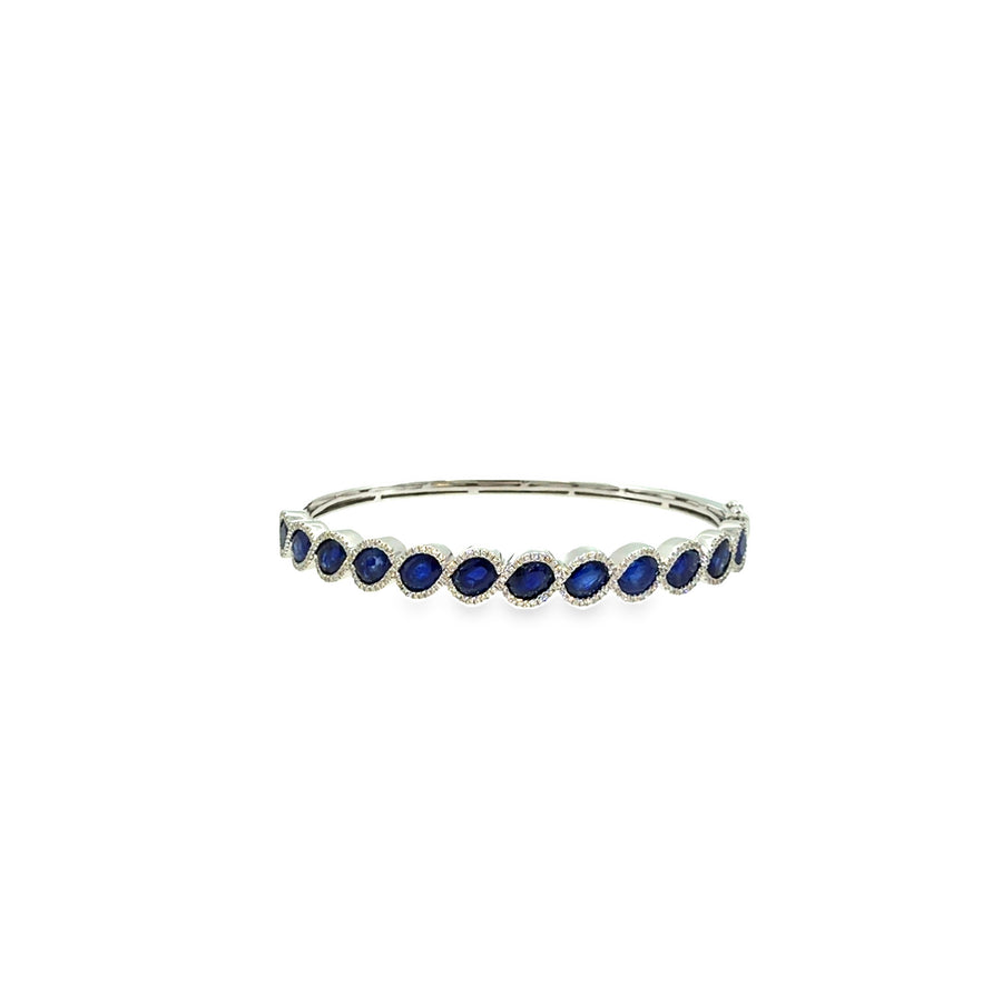 The Midnight Oval Bangle