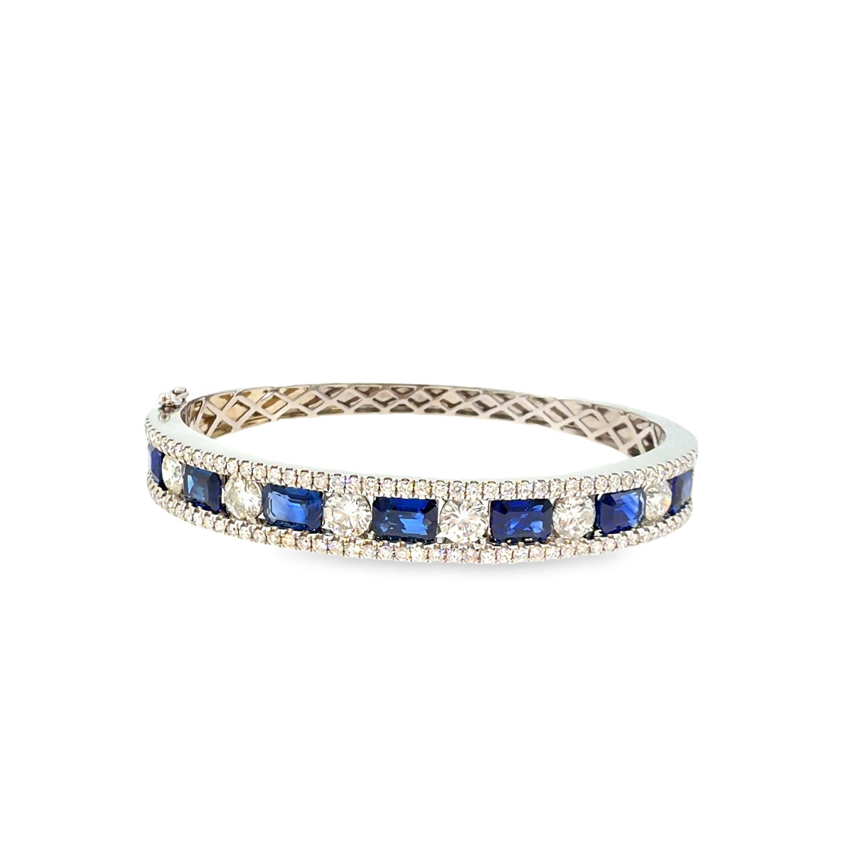The Sapphire Sovereign Bangle
