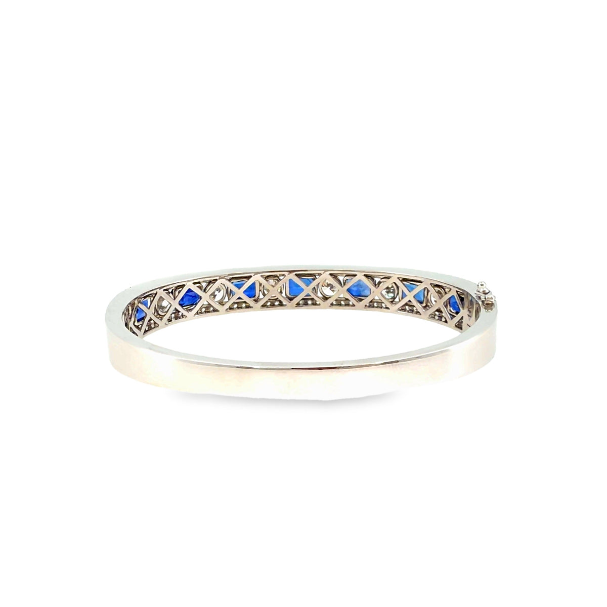 The Sapphire Sovereign Bangle