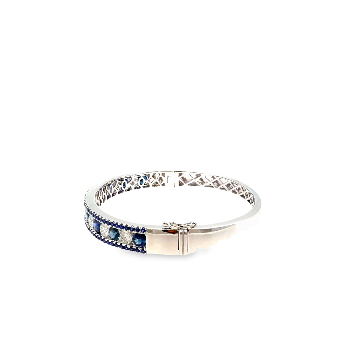 The Sapphire Cascade Bangle