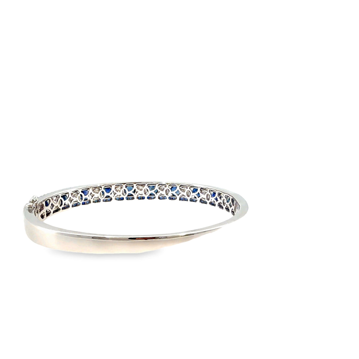 The Sapphire Cascade Bangle