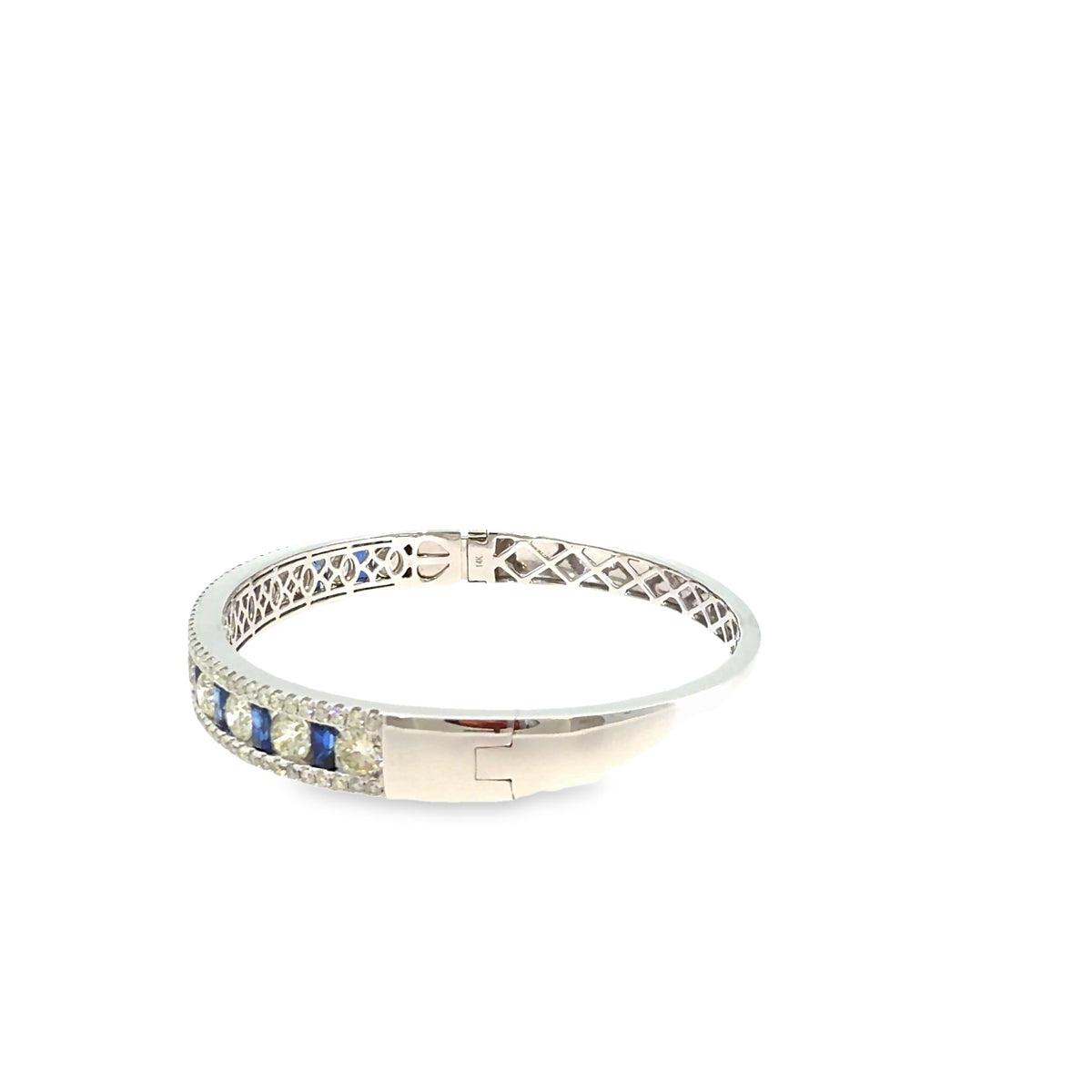 The Sapphire Baguette Bangle