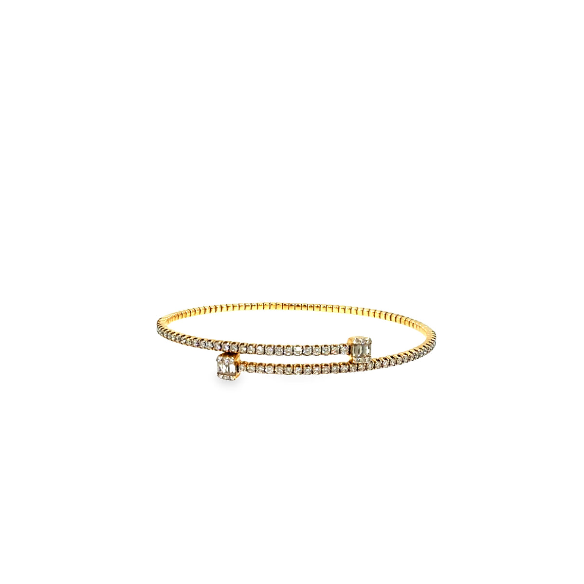 The Gilded Wrap Bangle