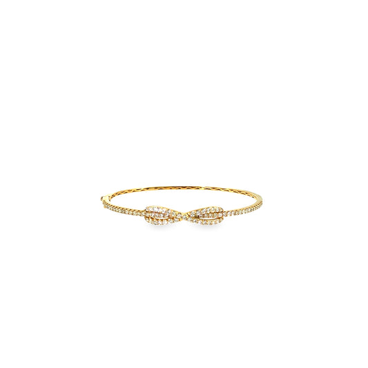 The Golden Embrace Bangle
