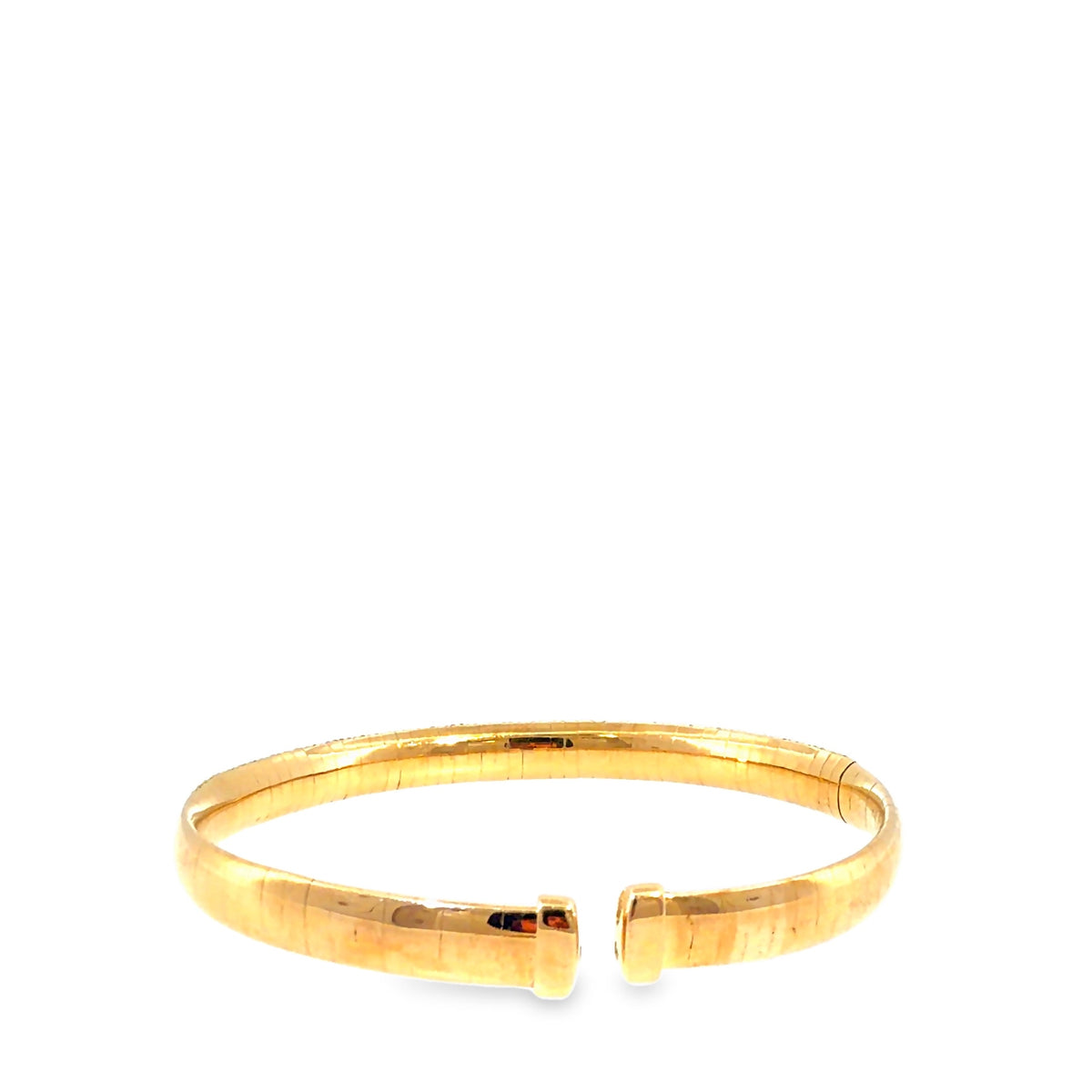 The Golden Hour Bangle, 2.75ct Diamond, 18K Yellow Gold by Benji Designs, view 4