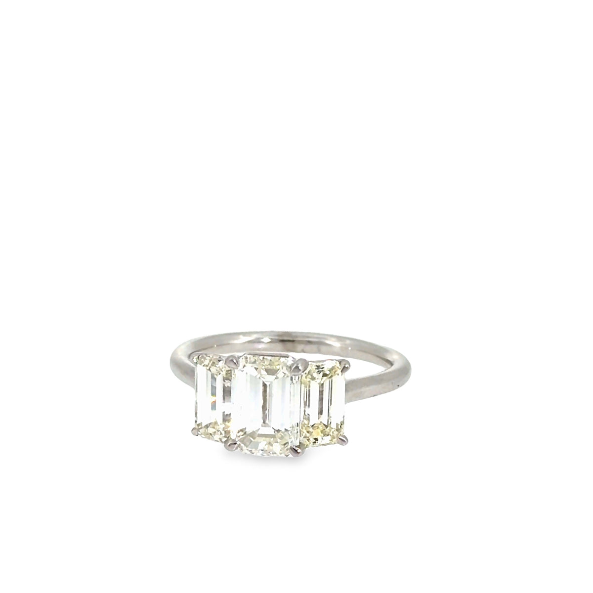 The Gatsby Ring, 3.15ct Diamond, Platinum by Benji Designs, view 1