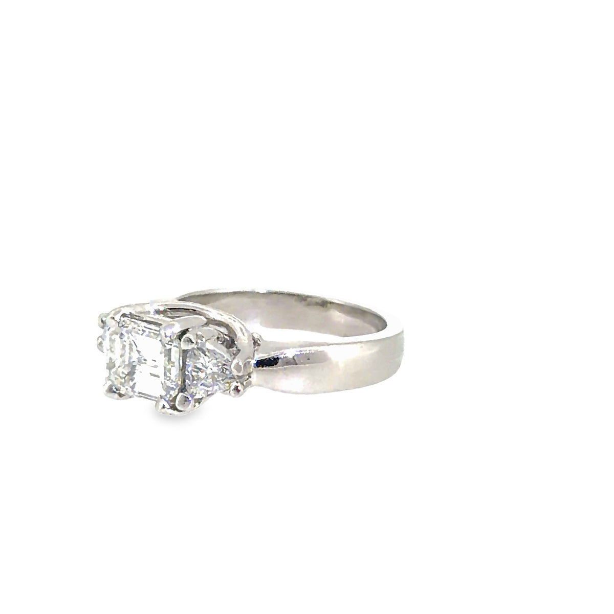 The Manhattan Ring, 2.12ct Diamond, Platinum by Benji Designs, view 3