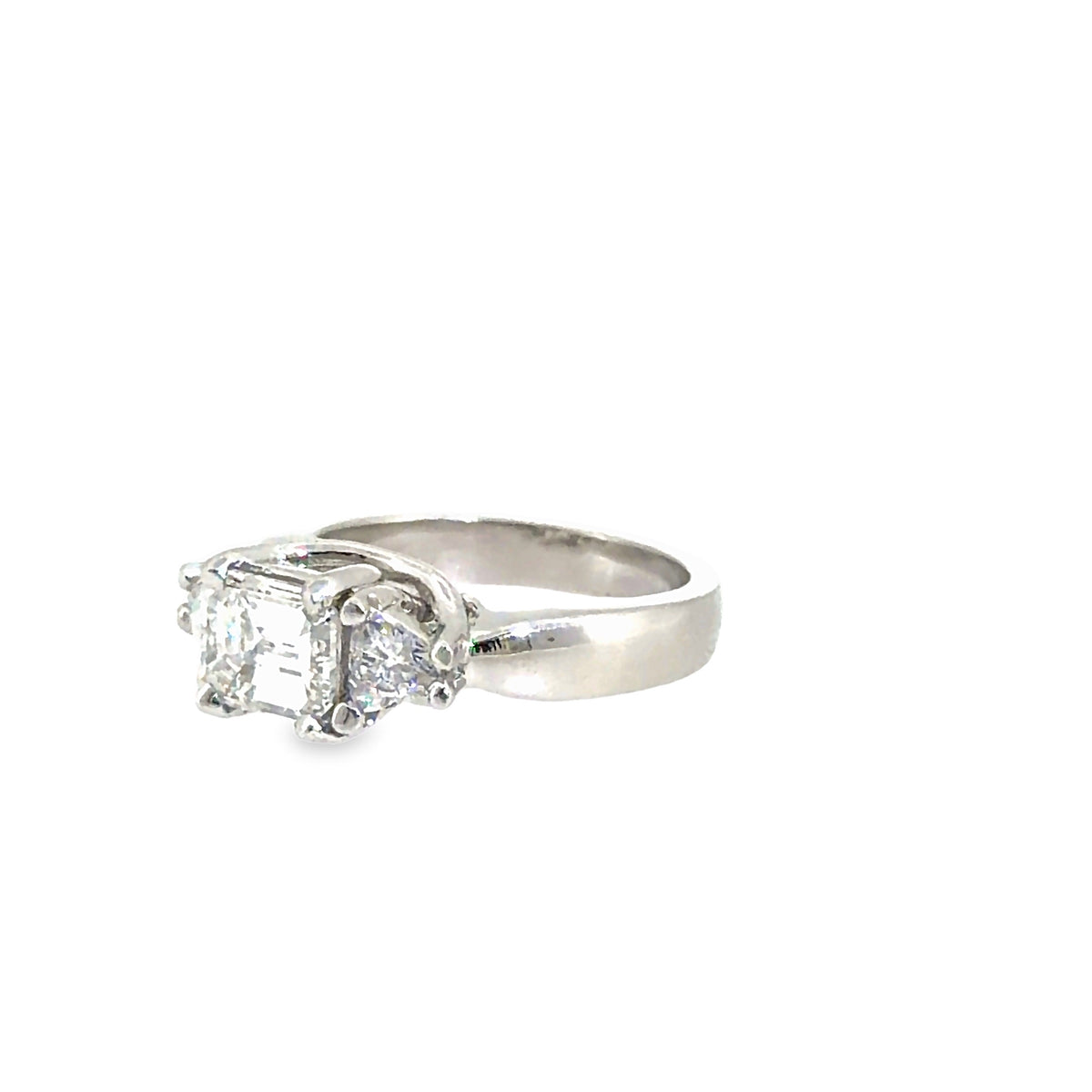 The Manhattan Ring, 2.12ct Diamond, Platinum by Benji Designs, view 6