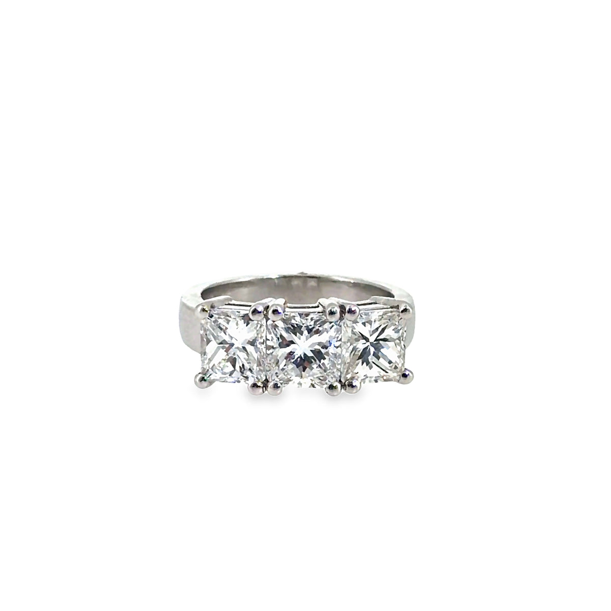 The Regent Square Ring, 3.25ct Diamond, Platinum by Benji Designs, view 1