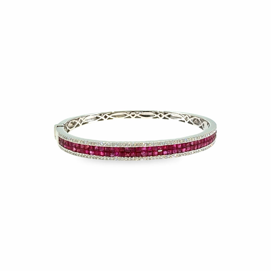 The Double Ruby Bangle